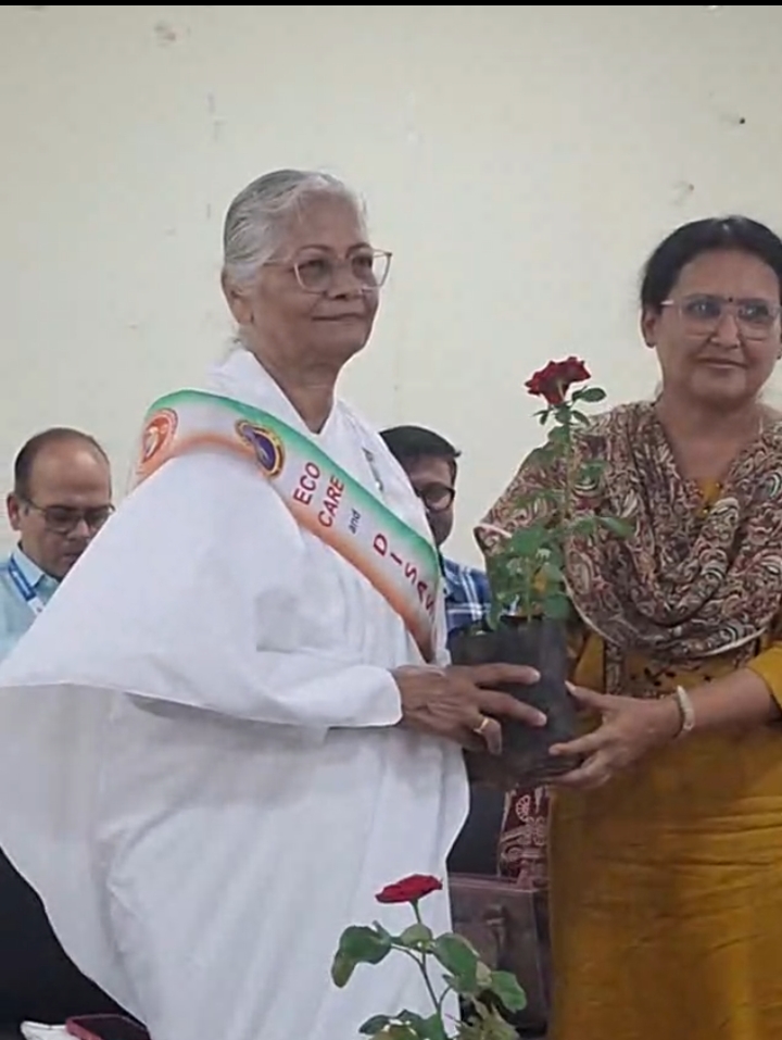 Dr. kulawal, Civil surgeon welcome B.K. Devyani 